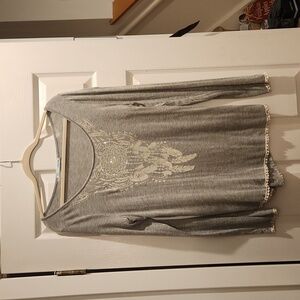 Womens large grey Maurice's shirt